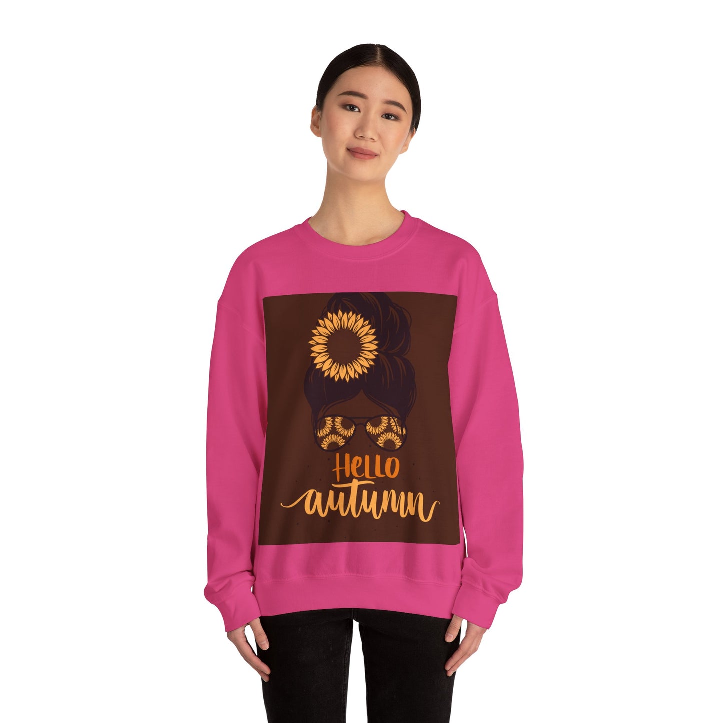 Autumn Vibes Crewneck Sweatshirt - Hello Autumn Crew Sweater