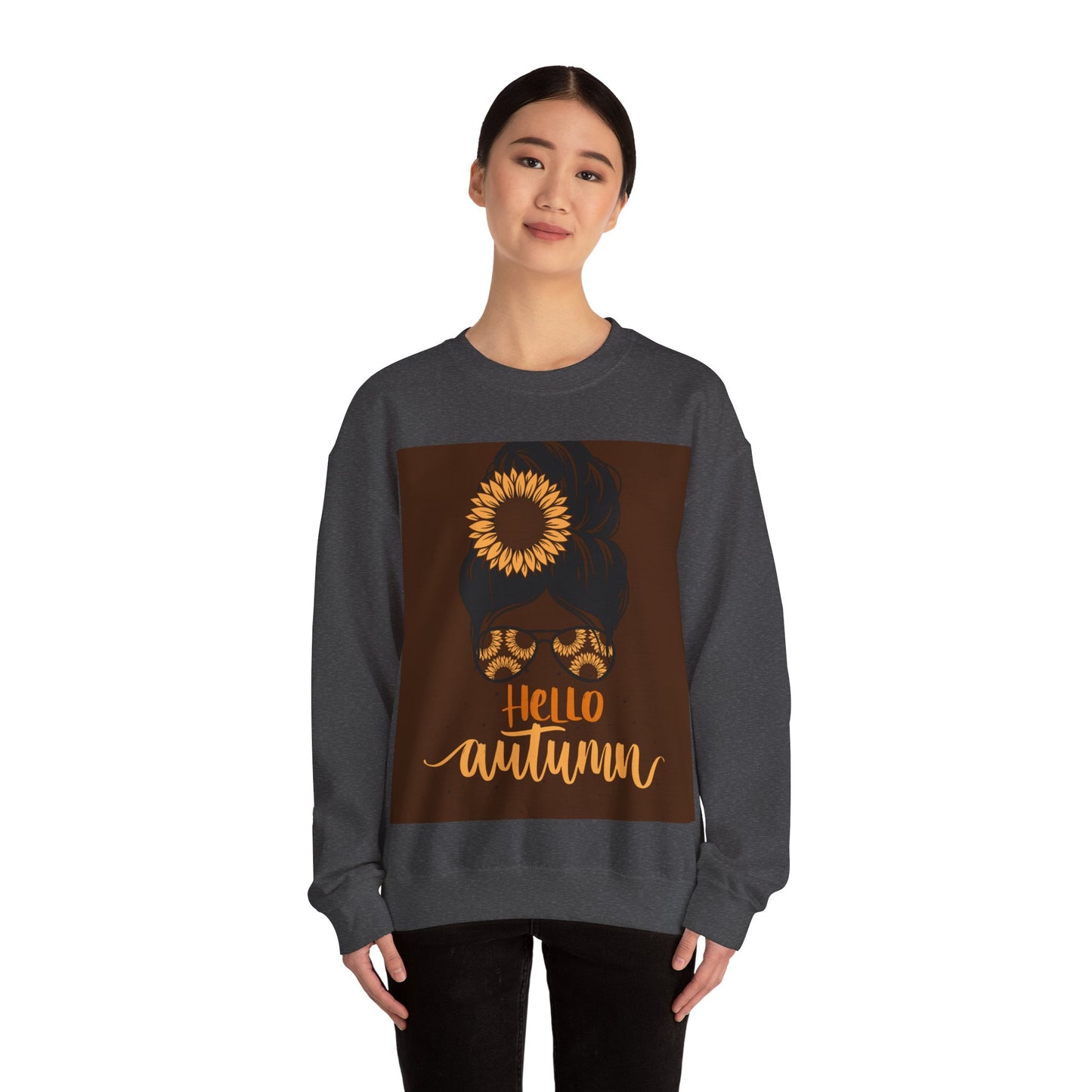Autumn Vibes Crewneck Sweatshirt - Hello Autumn Crew Sweater