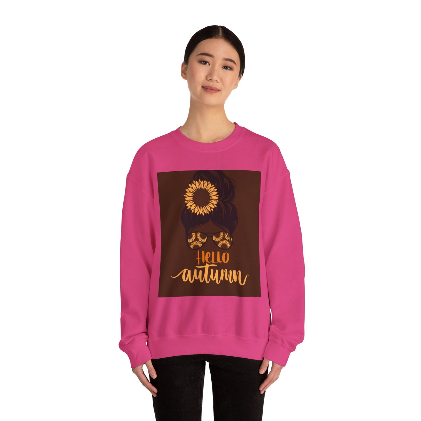 Autumn Vibes Crewneck Sweatshirt - Hello Autumn Crew Sweater
