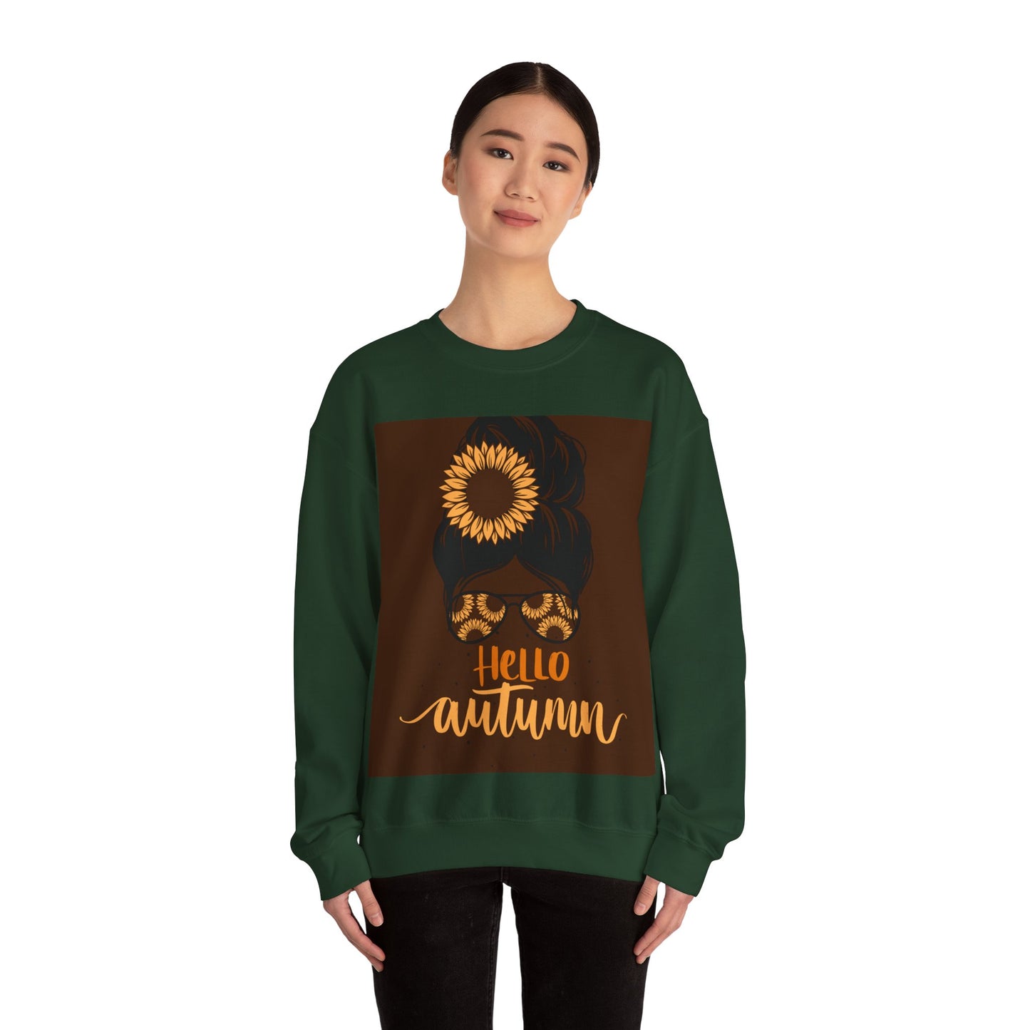 Autumn Vibes Crewneck Sweatshirt - Hello Autumn Crew Sweater