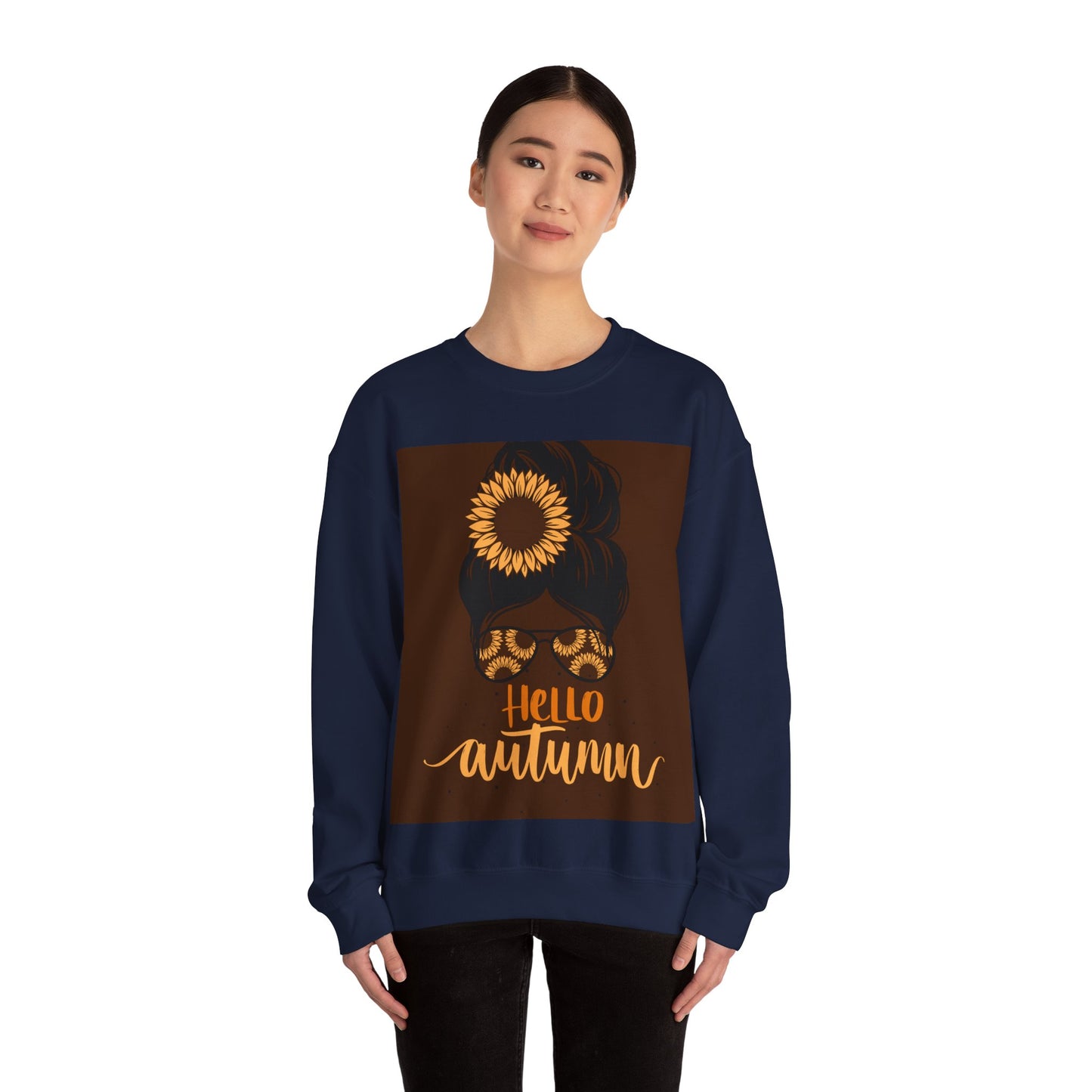 Autumn Vibes Crewneck Sweatshirt - Hello Autumn Crew Sweater