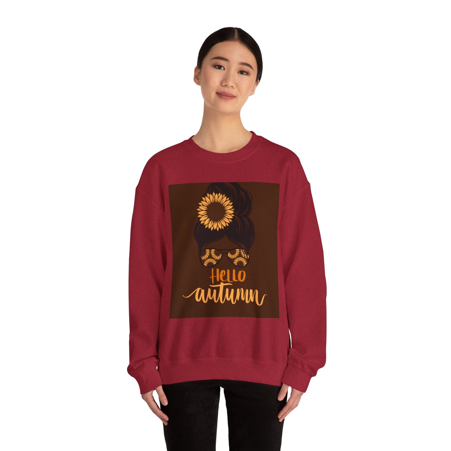 Autumn Vibes Crewneck Sweatshirt - Hello Autumn Crew Sweater