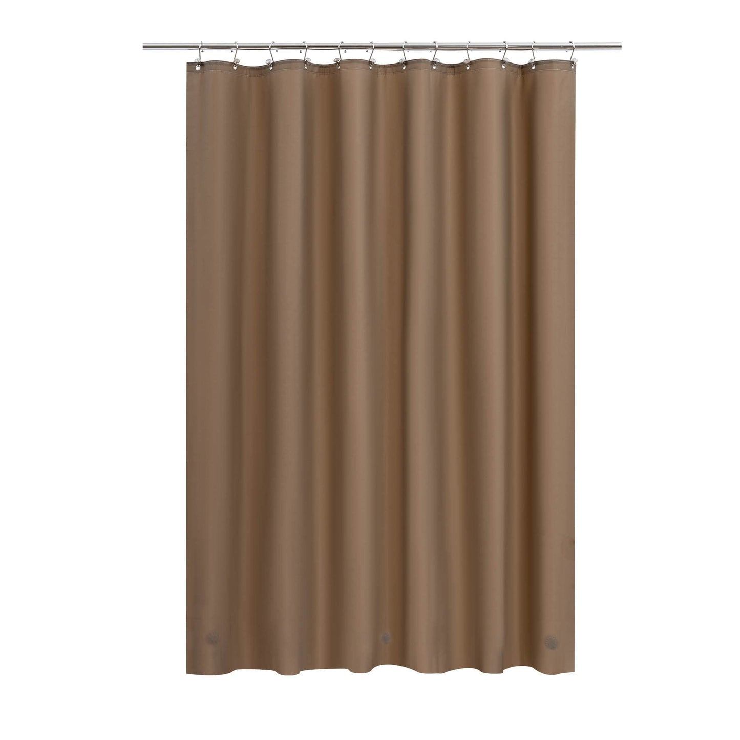 Barossa Design Plastic Shower Liner Clear - Premium PEVA Shower Curtain Liner with Rustproof Grommets and 3 Magnets, Waterproof Cute Lightweight Standard Size Bathroom Curtains - Clear