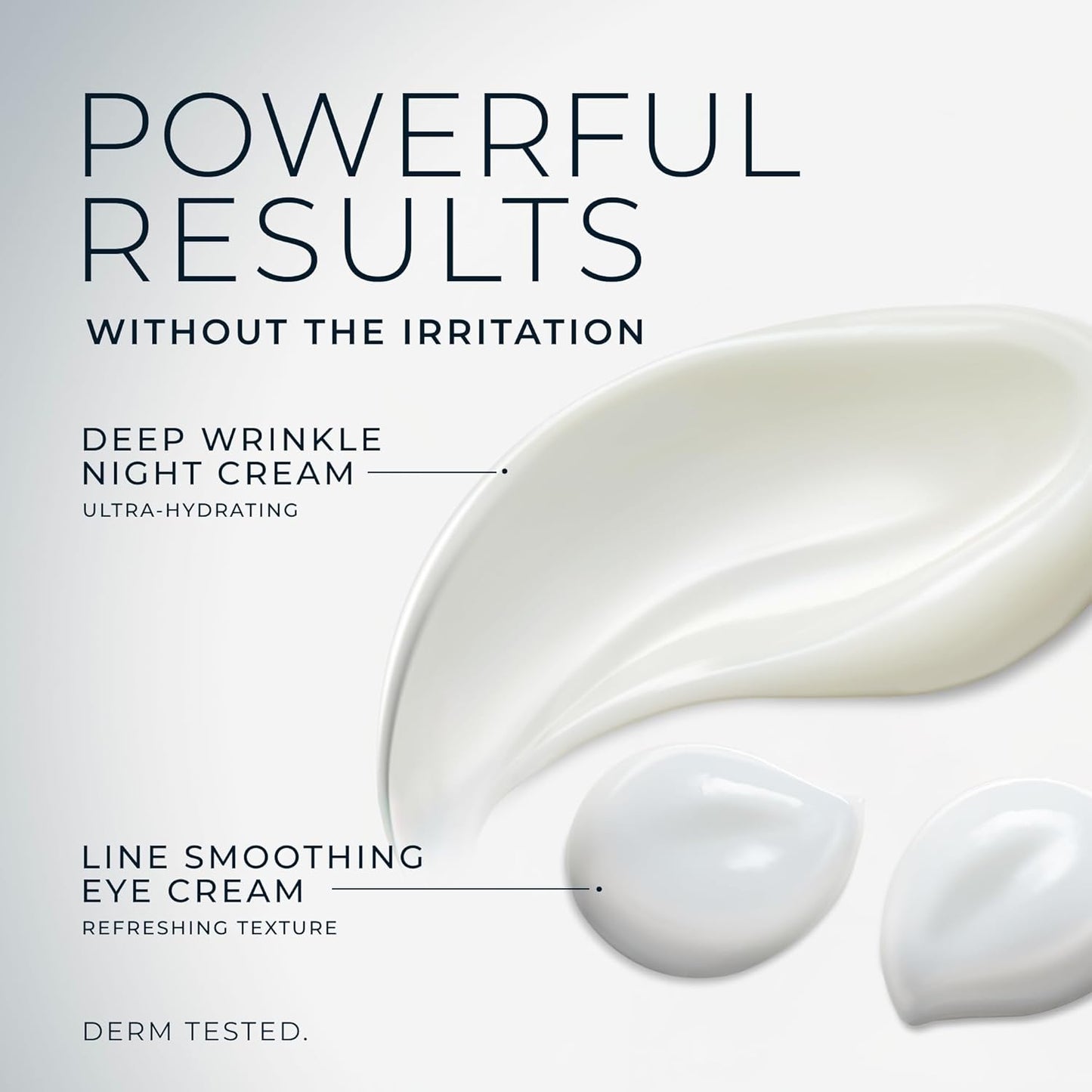 RoC Retinol Correxion Value Set Duo, Deep Wrinkle Anti-Aging Night Face Cream + Daily Under Eye Cream for Dark Circles & Puffiness , Skin Care Set (Packaging May Vary)