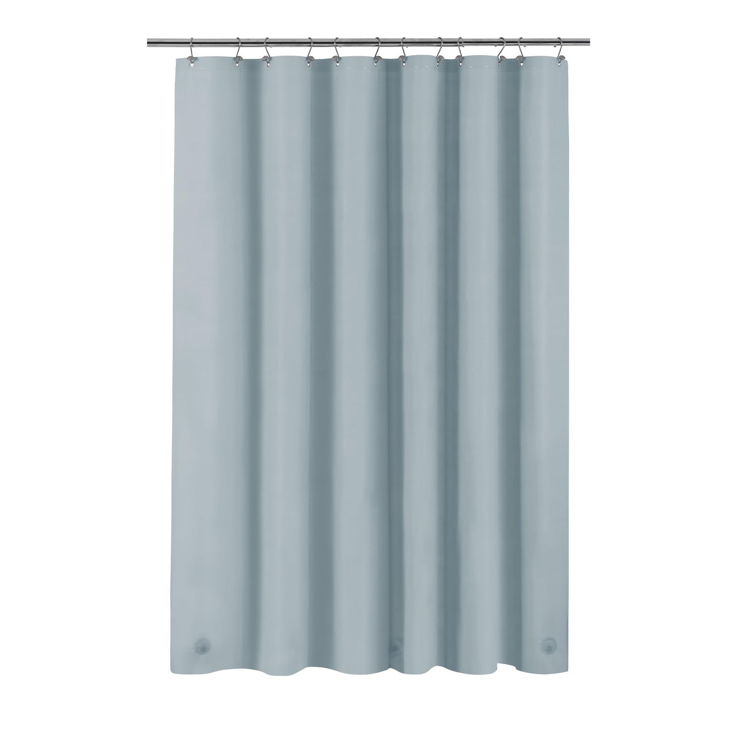 Barossa Design Plastic Shower Liner Clear - Premium PEVA Shower Curtain Liner with Rustproof Grommets and 3 Magnets, Waterproof Cute Lightweight Standard Size Bathroom Curtains - Clear
