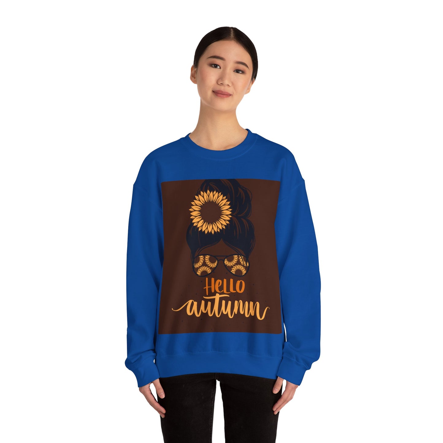 Autumn Vibes Crewneck Sweatshirt - Hello Autumn Crew Sweater