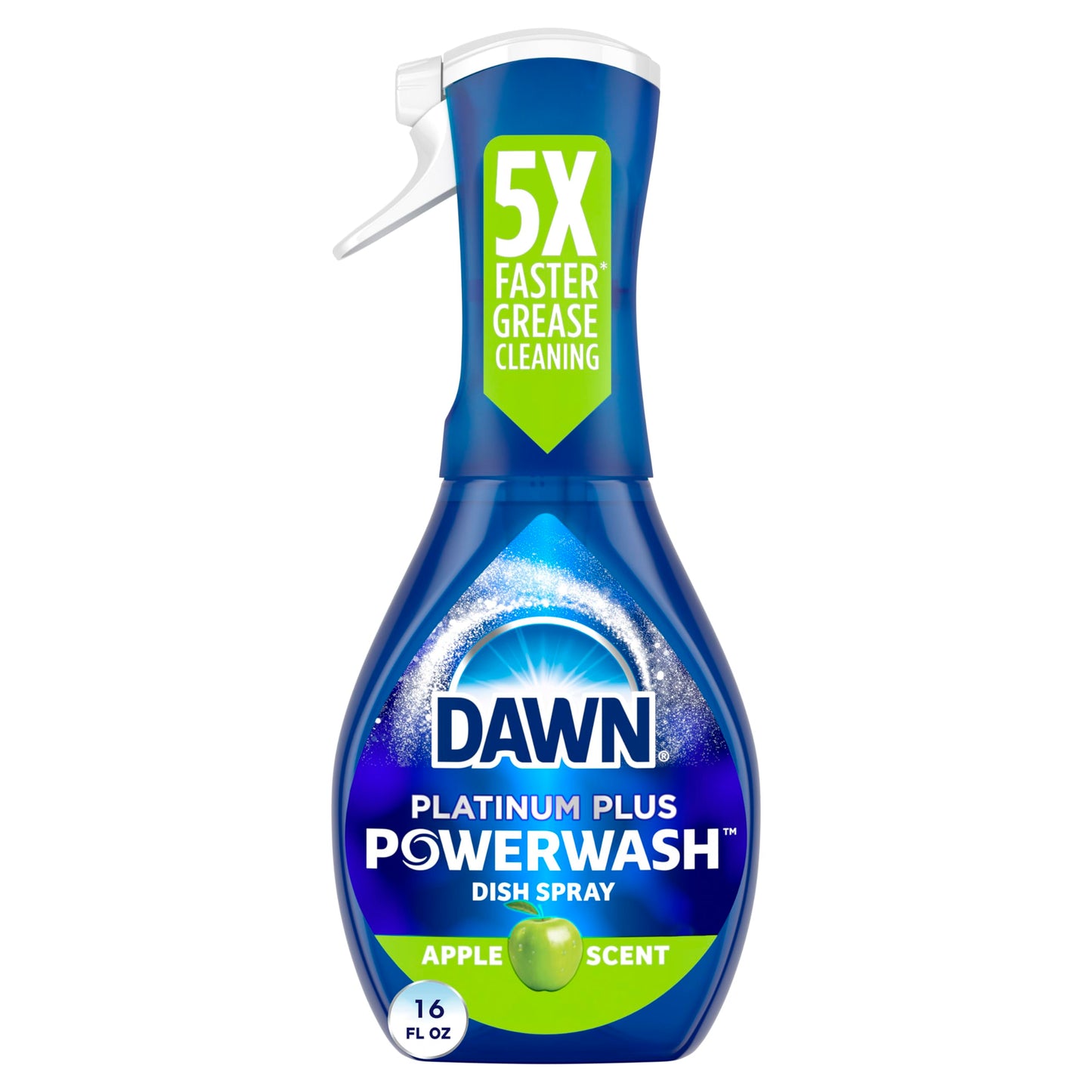 Dawn Powerwash Spray, Dish Soap, Dishwashing Liquid, Cleaning Supplies, Lemon, 1 Starter Kit + 3 Refills, 4 units of 16oz (64oz)