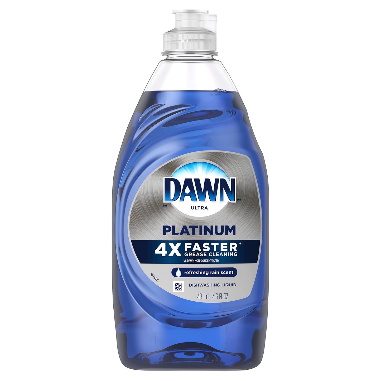 Dawn Platinum Dish Soap Liquid, Dishwashing Liquid, Grease Removal, Fresh Rain, 2x54.8oz Bundle