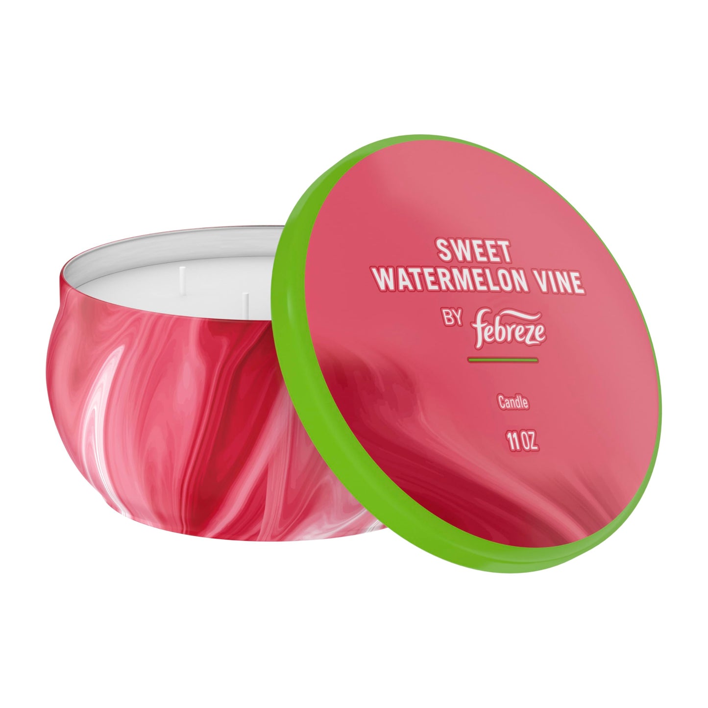 Febreze Scented Candle, Ember Scent, 11 oz 4 Wick Candle, Single Pack