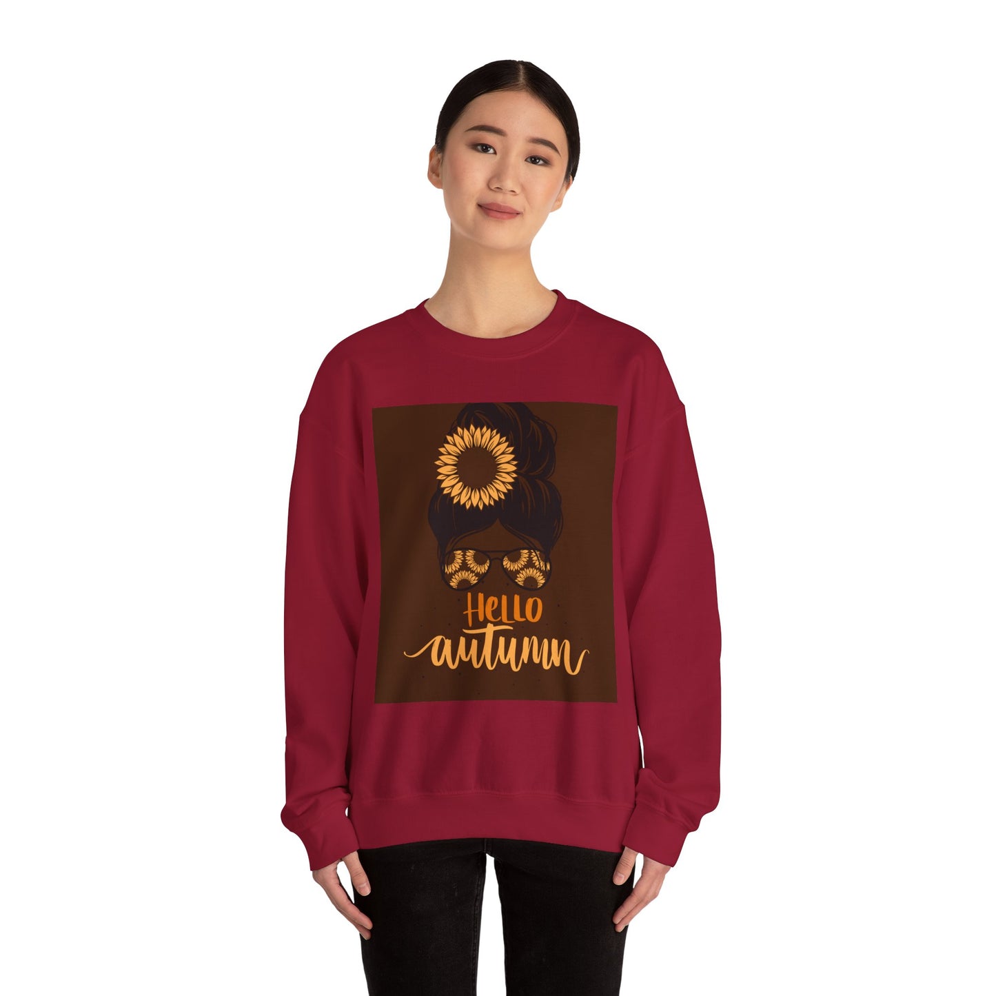 Autumn Vibes Crewneck Sweatshirt - Hello Autumn Crew Sweater