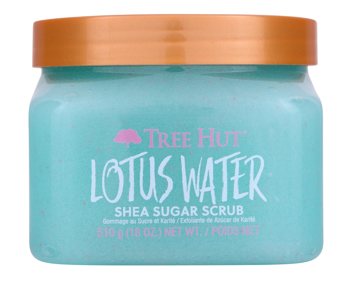 Tree Hut Peach Sorbet Shea Sugar Scrub | Exfoliating Body Scrub Removes Dead, Dry Skin for a Soft & Hydrated Feel | Nourishing Essential Body Care | 18 fl oz.