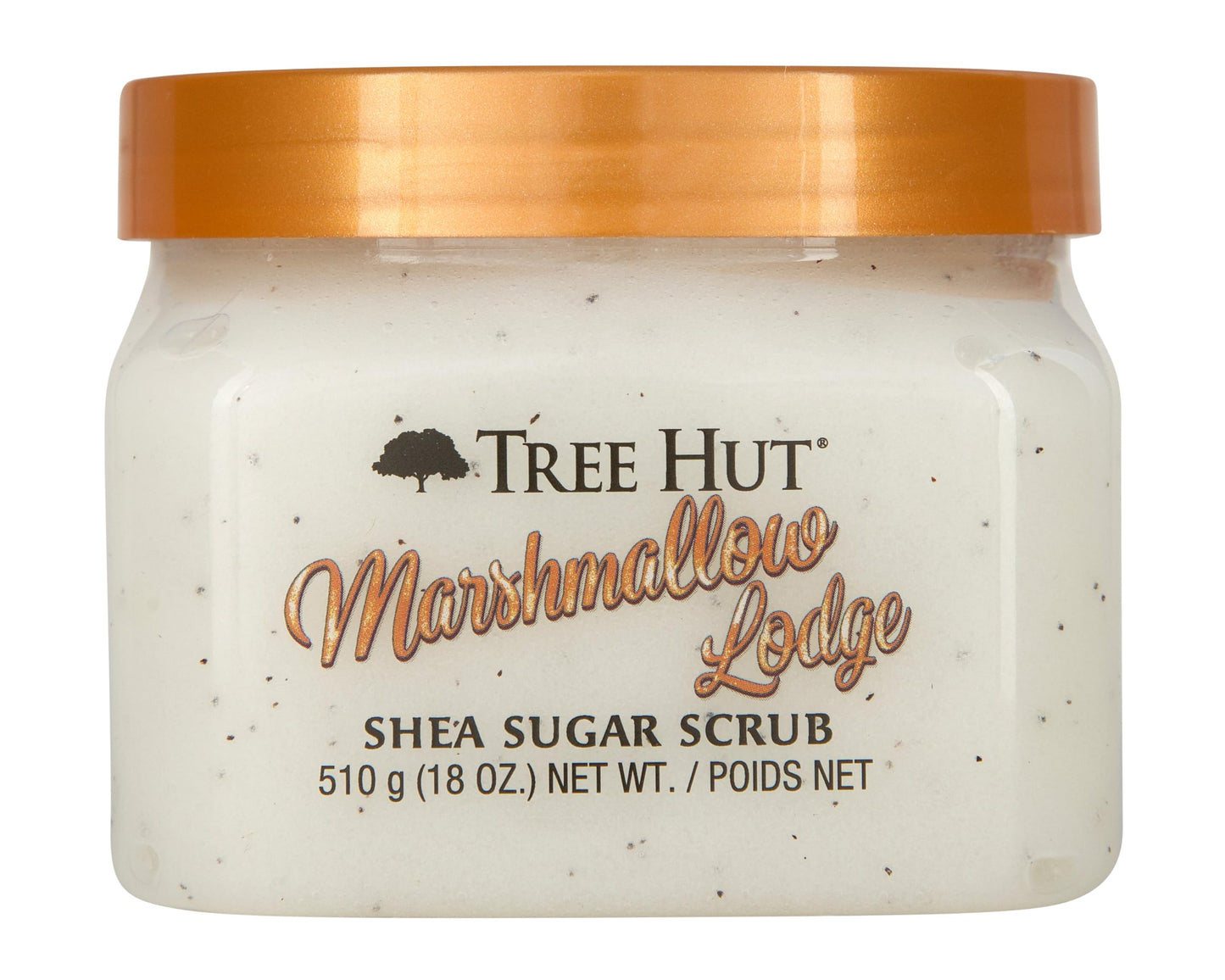 Tree Hut Peach Sorbet Shea Sugar Scrub | Exfoliating Body Scrub Removes Dead, Dry Skin for a Soft & Hydrated Feel | Nourishing Essential Body Care | 18 fl oz.