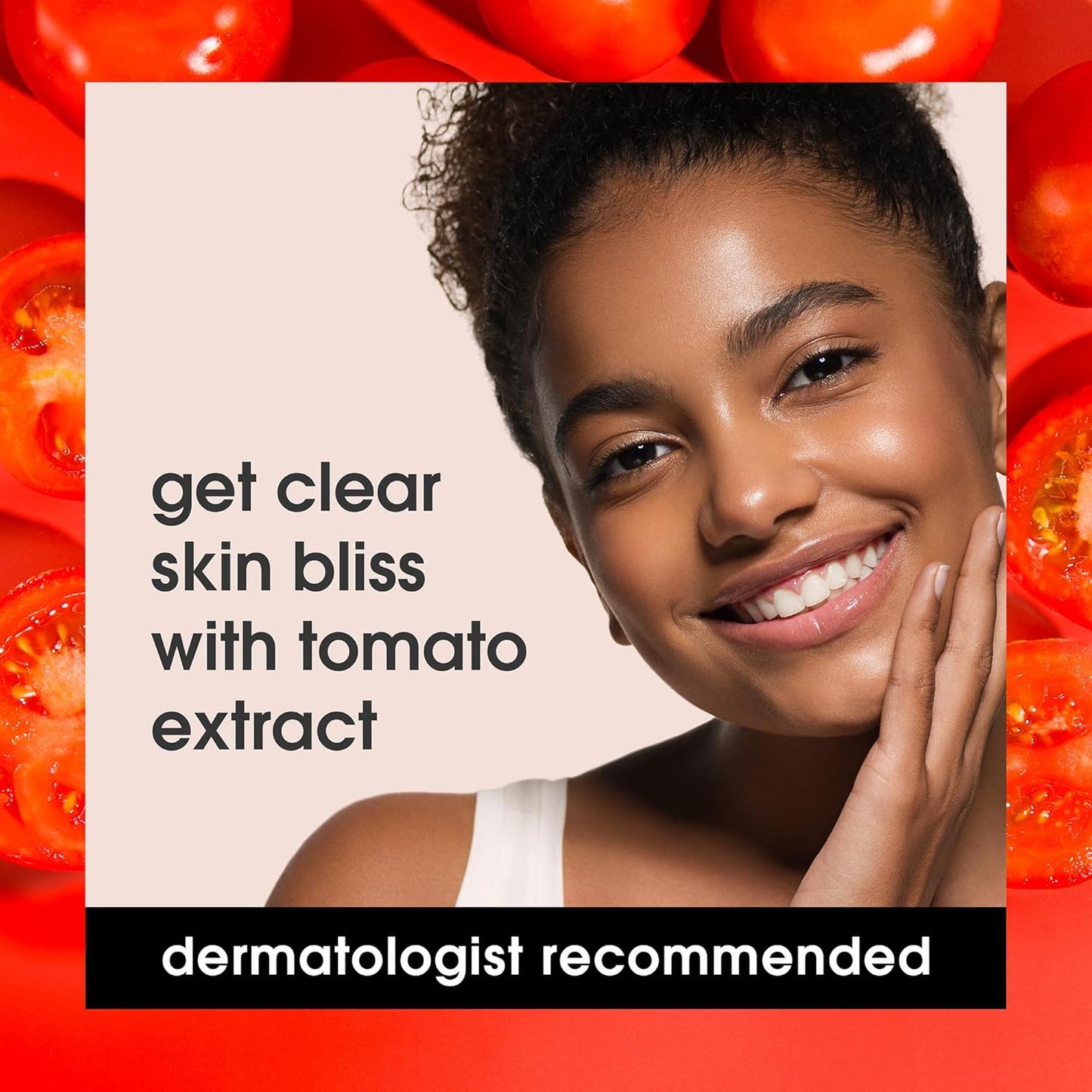 Tomatoes Charcoal Bar Soap with Tomato Extracts & Sunflower Seed Oil - Detoxifying Face & Body Soap for Men, Women, and Teens, 6 Oz - Paraben-Free