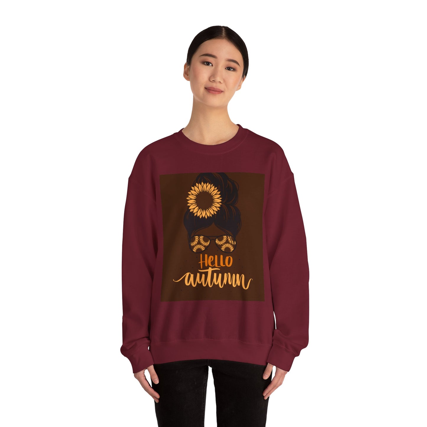 Autumn Vibes Crewneck Sweatshirt - Hello Autumn Crew Sweater