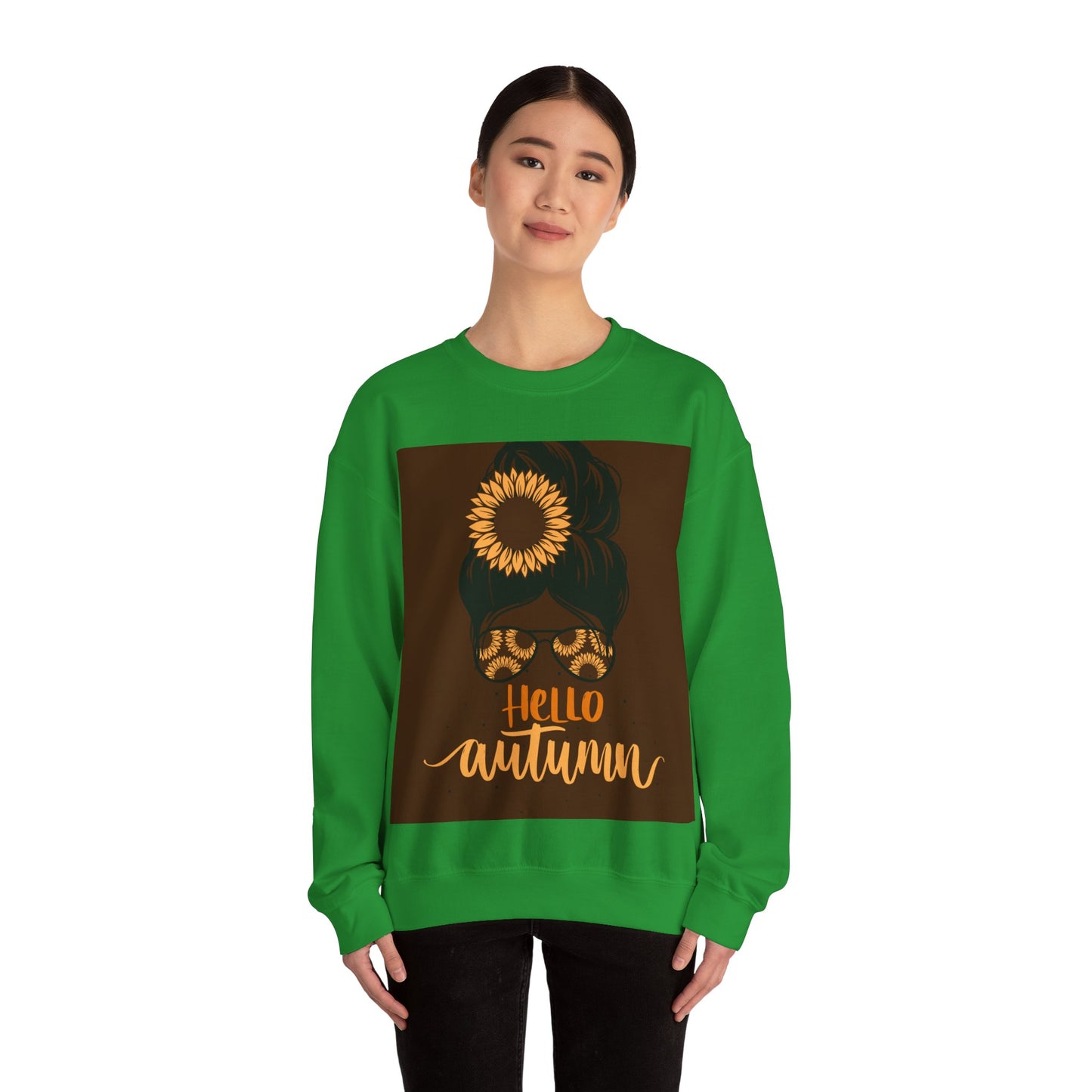 Autumn Vibes Crewneck Sweatshirt - Hello Autumn Crew Sweater
