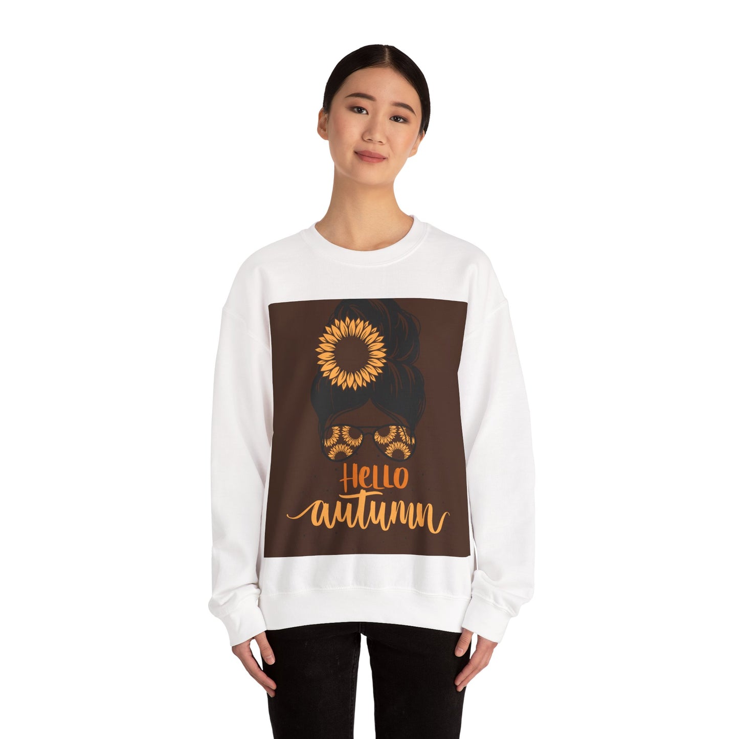 Autumn Vibes Crewneck Sweatshirt - Hello Autumn Crew Sweater
