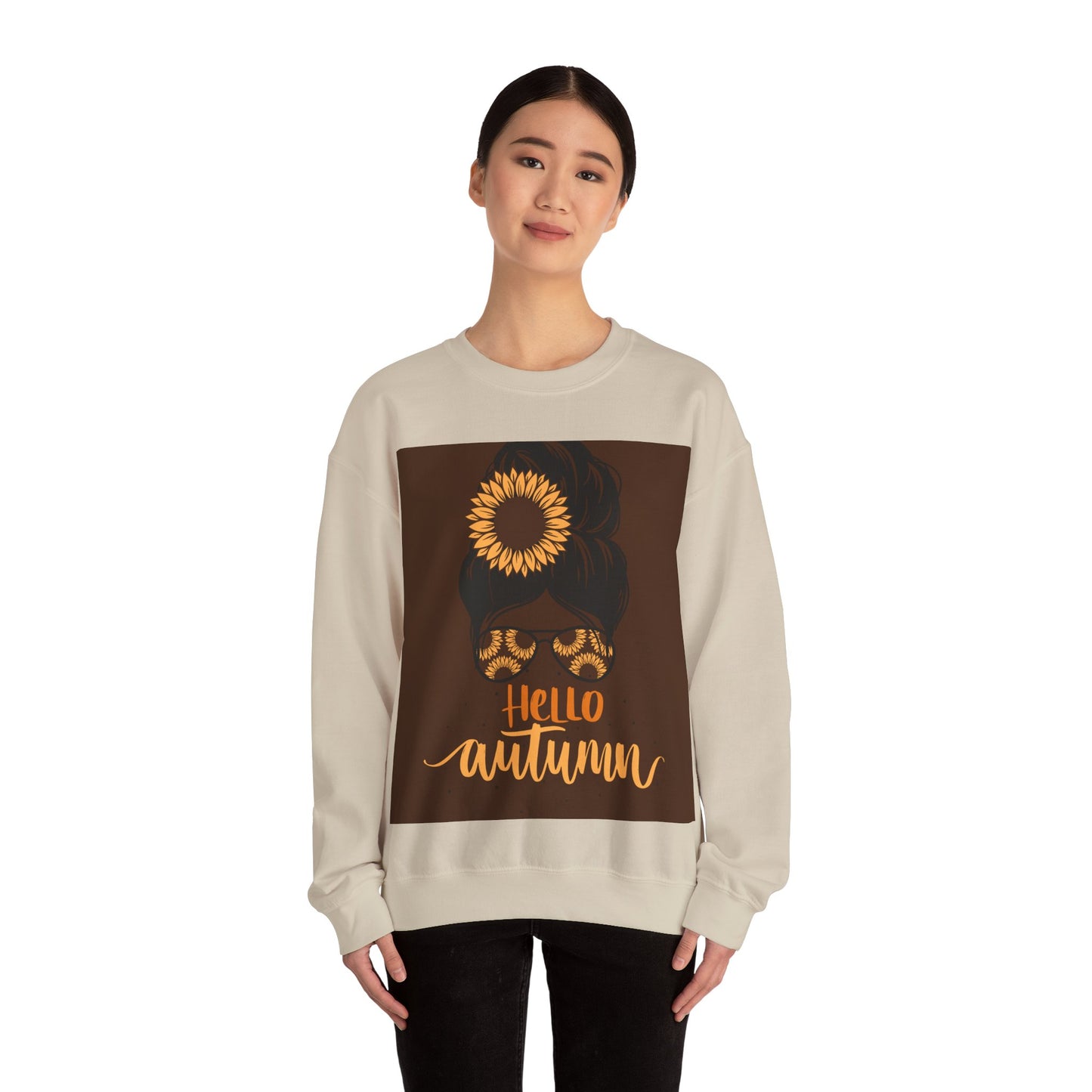 Autumn Vibes Crewneck Sweatshirt - Hello Autumn Crew Sweater