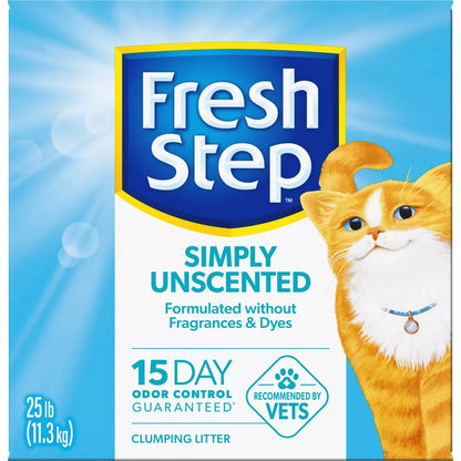Fresh Step Simply Unscented Clumping Cat Litter