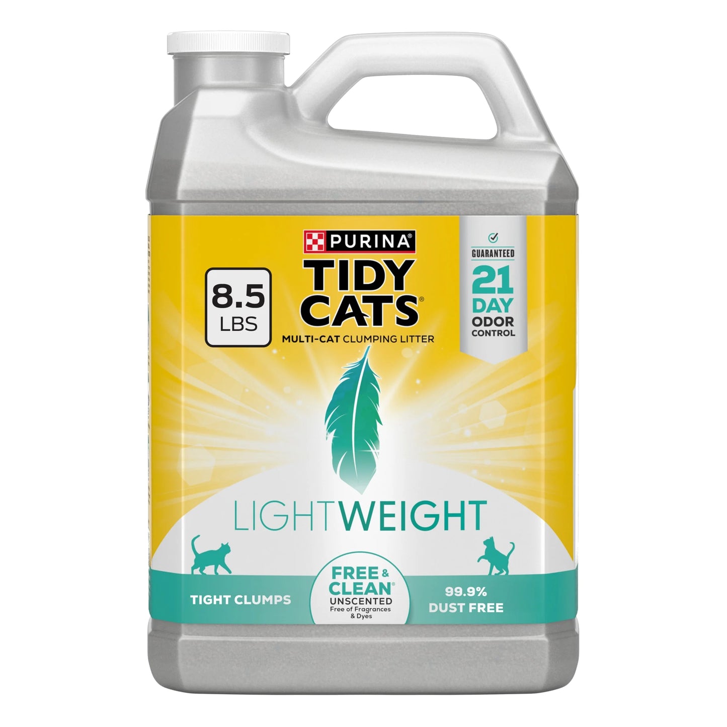 Purina  Lightweight Free and Clean Unscented Clumping Cat Litter
