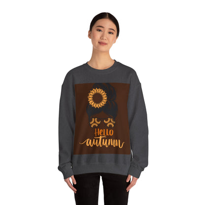 Autumn Vibes Crewneck Sweatshirt - Hello Autumn Crew Sweater