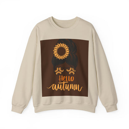 Autumn Vibes Crewneck Sweatshirt - Hello Autumn Crew Sweater