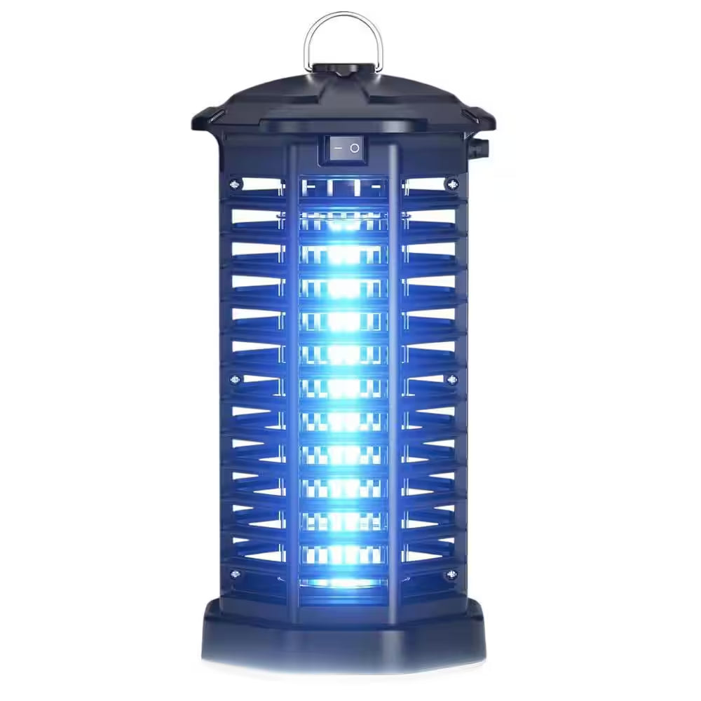 4200-Volt Electric Bug Zapper Repellent Waterproof Kills Mosquitoes and Flies Perfect for Home Patio Office