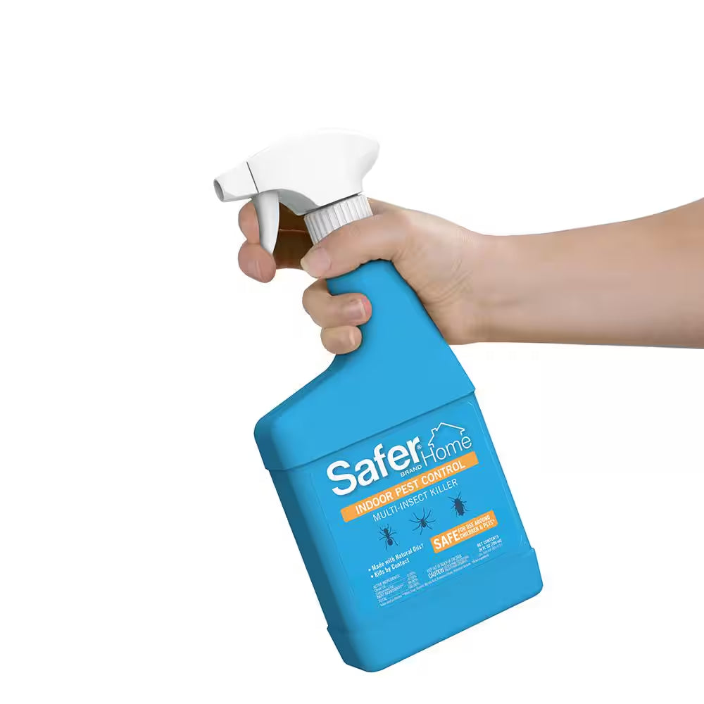Safer Home 24 Oz. Indoor Insecticide Insect Killer Spray for Ants, Roaches, Spiders, Fleas