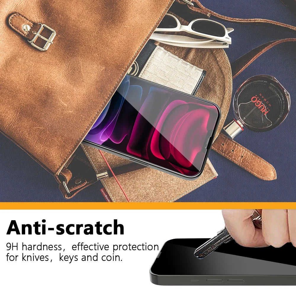 Iphone 13 Pro Max Screen Protector Tempered Glass + Camera Lens Protector, for Iphone 12 13 Pro Max Screen Protector, 9H Clear