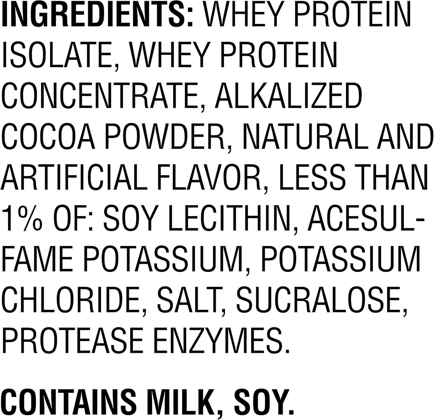 100% Whey Protein Powder, Chocolate, 5 Pound, 66 Servings, 25G Protein, 2G Sugar, Low in Fat, NSF Certified for Sport, Energizing Snack, Workout Recovery, Packaging May Vary