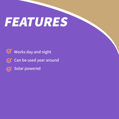 Mole Max Mole & Gopher Repeller Solar Powered Sonic Spike, 1 Unit