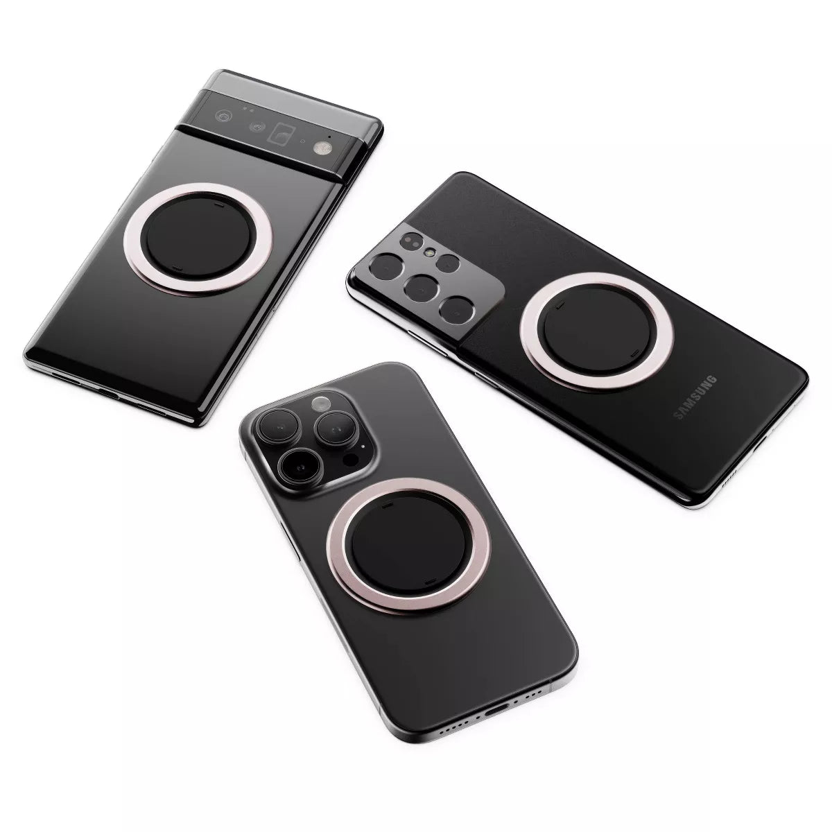 Ohsnap! Snap Grip Luxe 5 Magnetic Phone Grip - Ultra Thin, Fits Any Phone