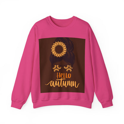 Autumn Vibes Crewneck Sweatshirt - Hello Autumn Crew Sweater