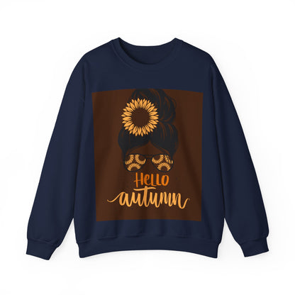 Autumn Vibes Crewneck Sweatshirt - Hello Autumn Crew Sweater
