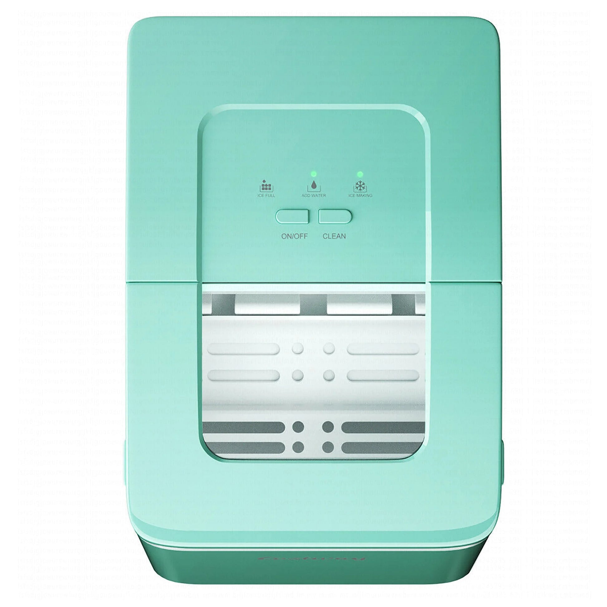 Portable Ice Maker Machine Countertop 26Lbs/24H Self-Cleaning W/ Scoop Green