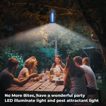 4200-Volt Electric Bug Zapper Repellent Waterproof Kills Mosquitoes and Flies Perfect for Home Patio Office