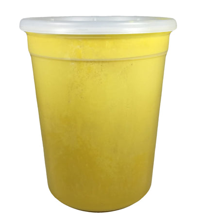 Yellow color Raw Unrefined Ghana Africa Pure 5 Pounds, yellow, Shea Butter, 80 Ounce