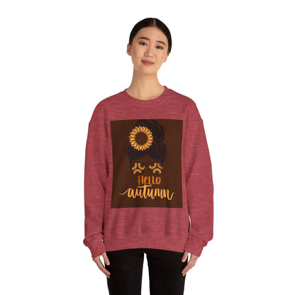 Autumn Vibes Crewneck Sweatshirt - Hello Autumn Crew Sweater