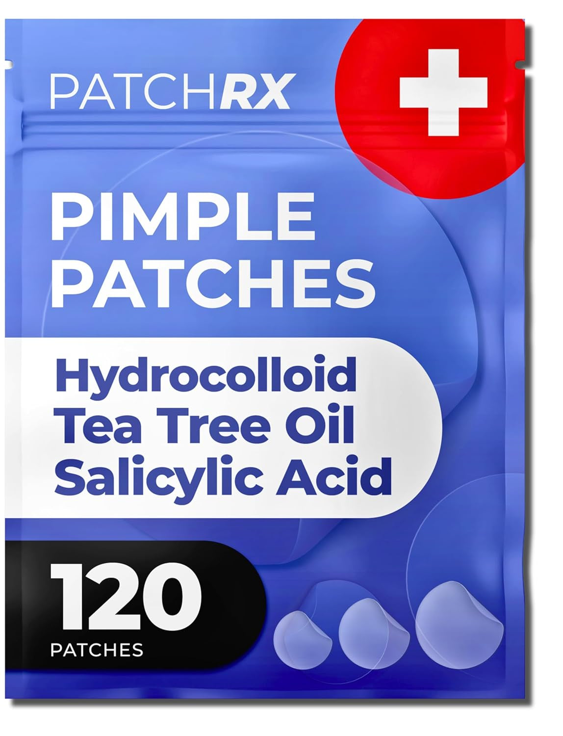 Salicylic Pimple Patches (120 Pack), Salicylic Acid Acne Patches with Tea Tree Oil - Zit Patch and Pimple Stickers for Face for Skin Care - Salicylic Acid Acne Dots (Packaging May Vary)