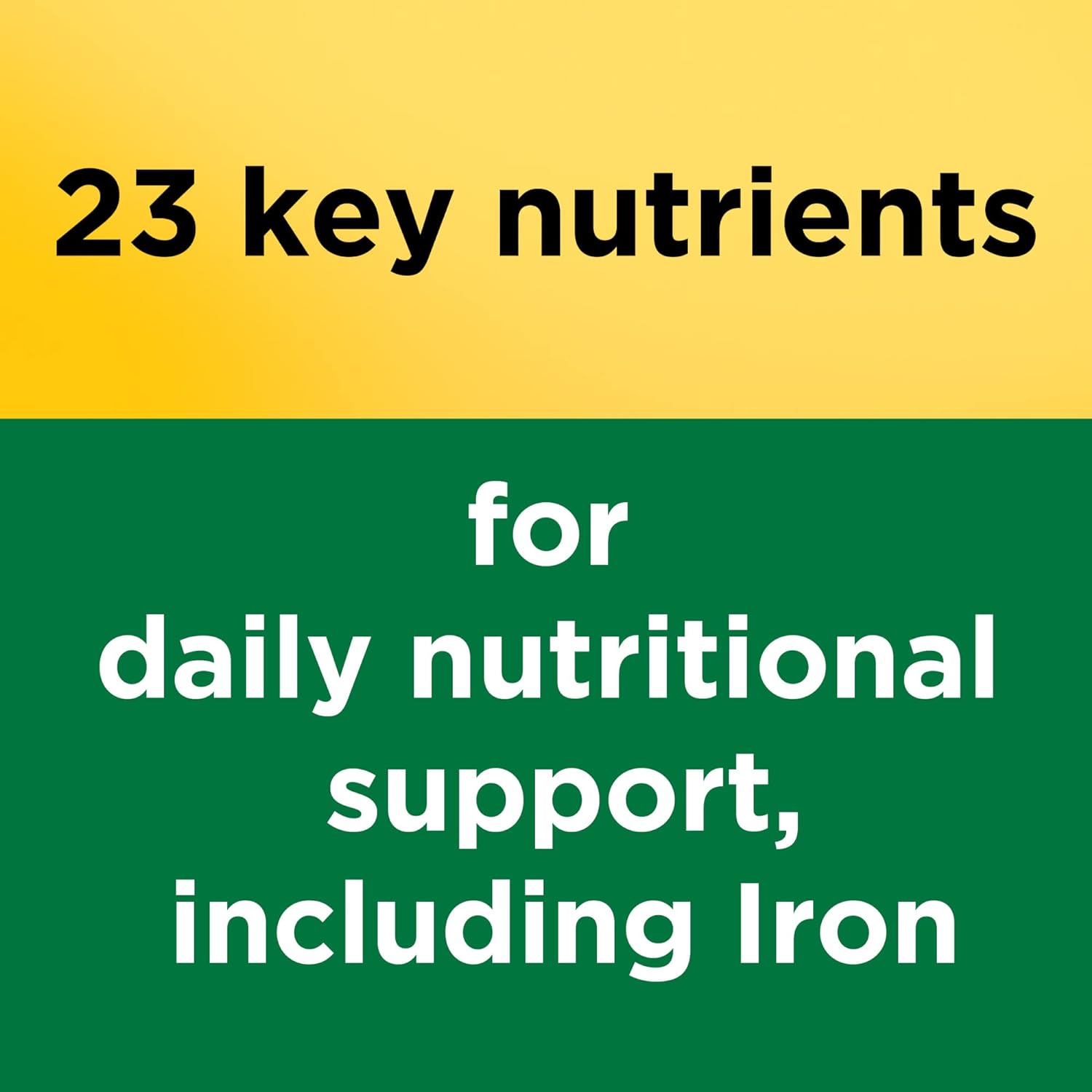 Nature Made Multivitamin Tablets with Iron, Multivitamin for Women and Men for Daily Nutritional Support, 130 Tablets, 130 Day Supply (Packaging May Vary)