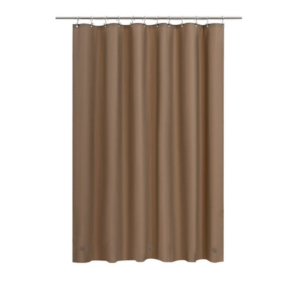 Barossa Design Plastic Shower Liner Clear - Premium PEVA Shower Curtain Liner with Rustproof Grommets and 3 Magnets, Waterproof Cute Lightweight Standard Size Bathroom Curtains - Clear