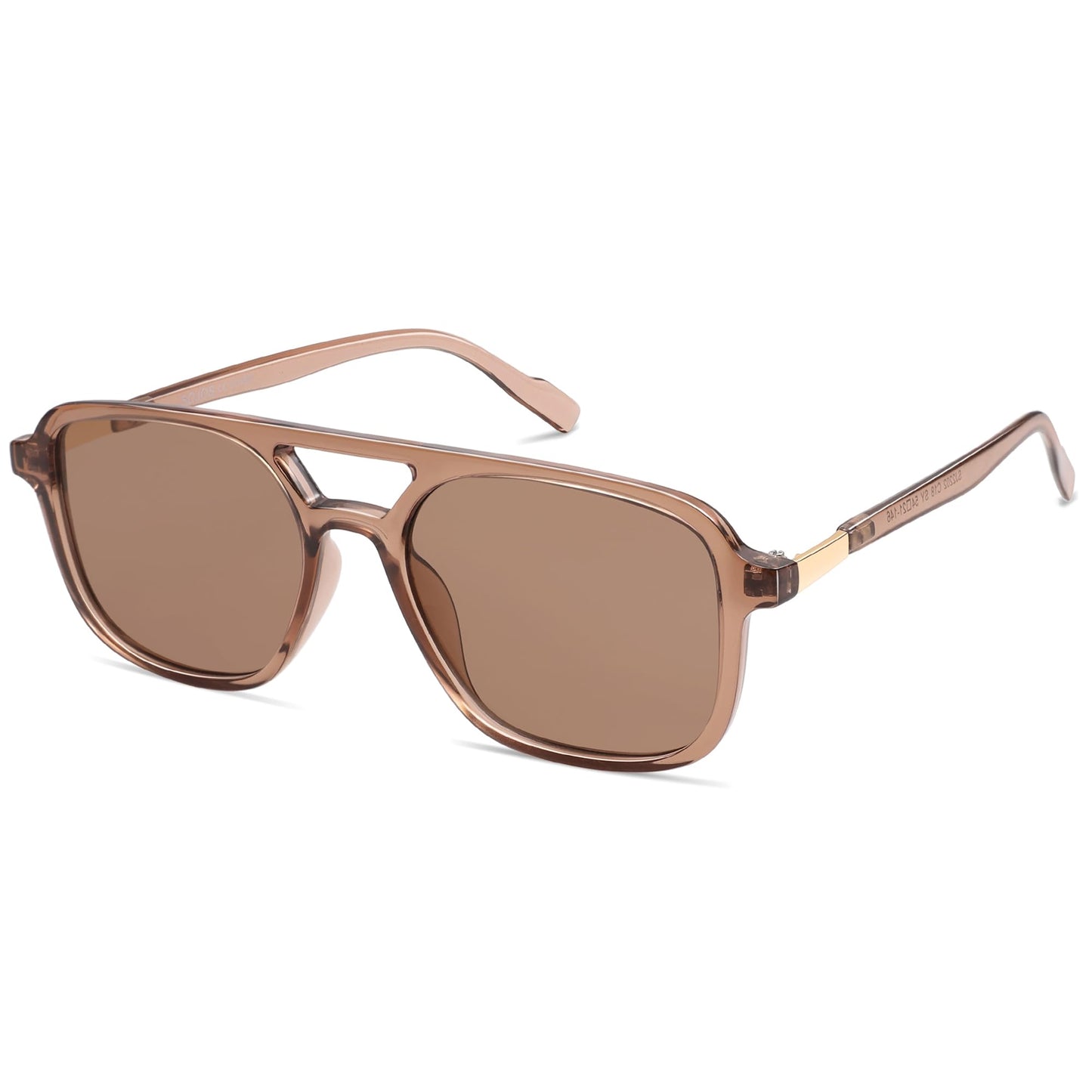SOJOS Retro Aviator Sunglasses for Women Men,Trendy Rectangle Womens Mens Shades Sun Glasses SJ2202