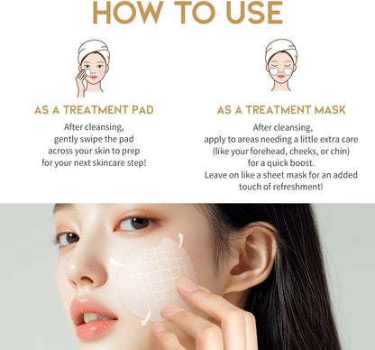 Toner Pads for Dry Dull Sensitive Skin Korean, #OOTD Retinol Ceramides Strengthen Skin Barrier Smoothing Hydrating, Toner Pad 70Pads 4.05oz 120ml