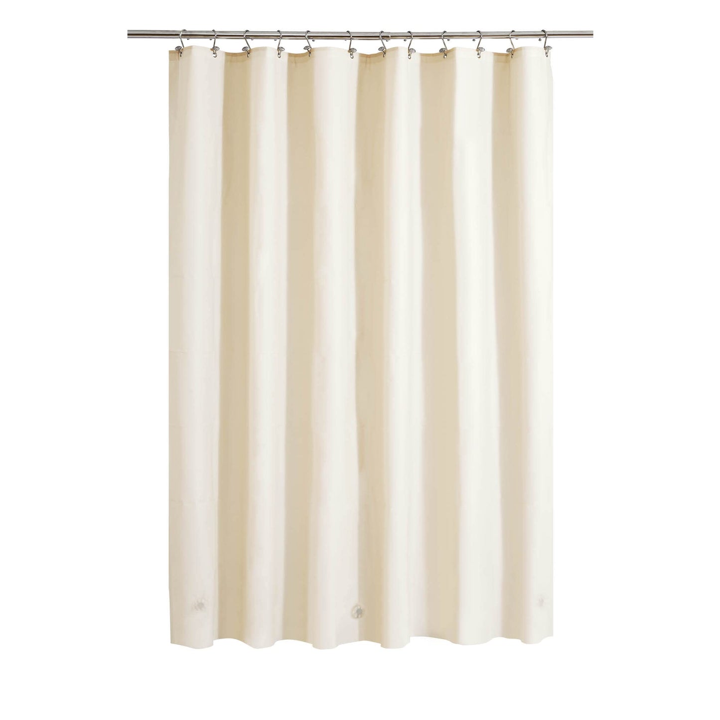 Barossa Design Plastic Shower Liner Clear - Premium PEVA Shower Curtain Liner with Rustproof Grommets and 3 Magnets, Waterproof Cute Lightweight Standard Size Bathroom Curtains - Clear