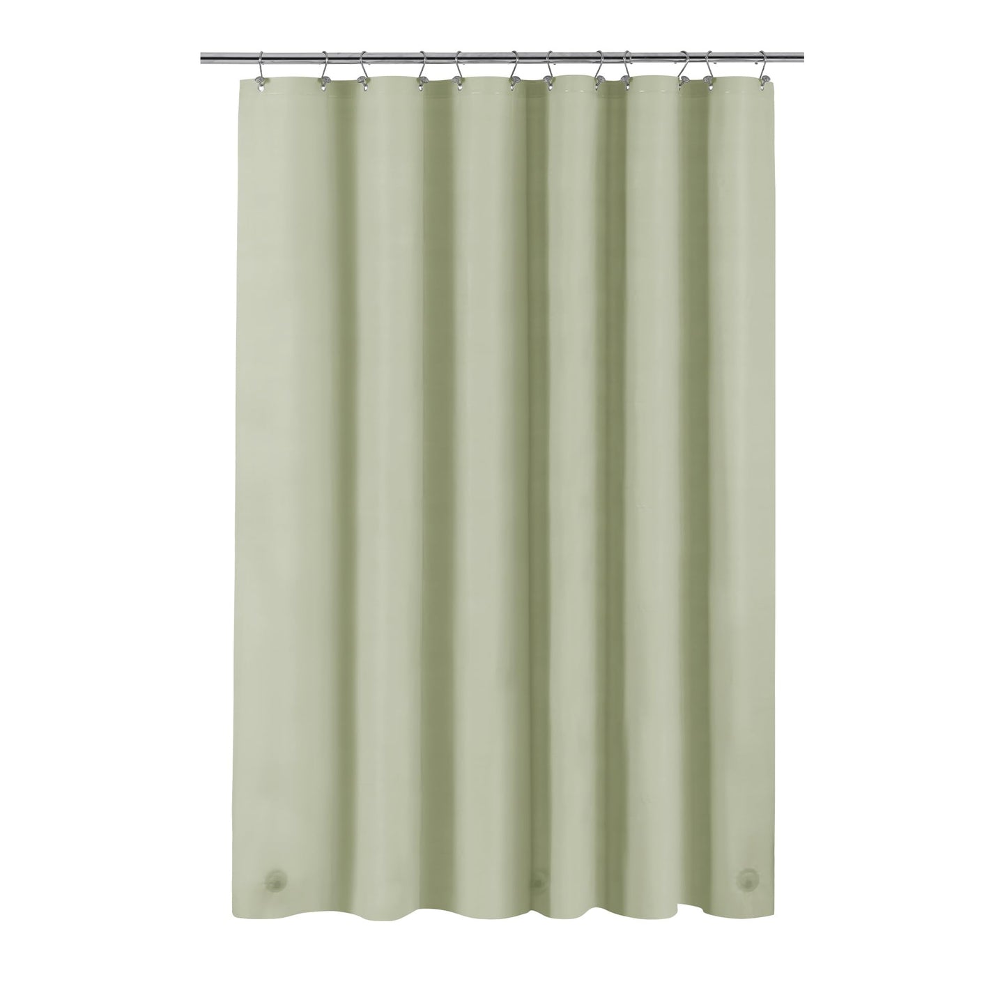 Barossa Design Plastic Shower Liner Clear - Premium PEVA Shower Curtain Liner with Rustproof Grommets and 3 Magnets, Waterproof Cute Lightweight Standard Size Bathroom Curtains - Clear