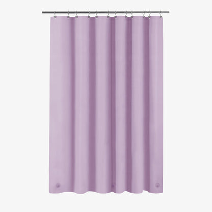 Barossa Design Plastic Shower Liner Clear - Premium PEVA Shower Curtain Liner with Rustproof Grommets and 3 Magnets, Waterproof Cute Lightweight Standard Size Bathroom Curtains - Clear