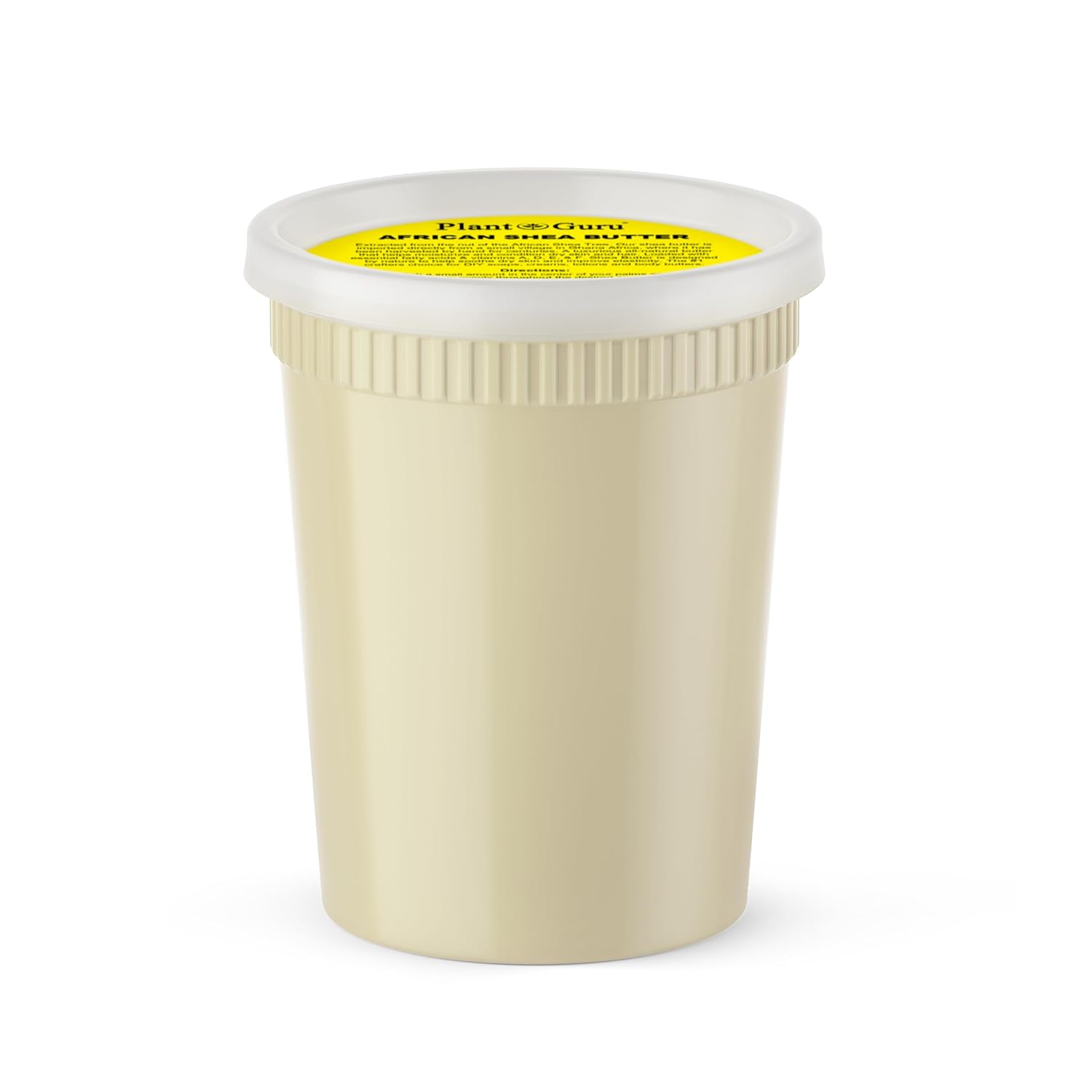 Raw African Shea Butter 32 oz. Bulk 100% Pure Natural Unrefined IVORY - Imported From Ghana - Ideal Moisturizer For Dry Skin, Body, Face And Hair Growth. Great For DIY Soap and Lip balm Making.