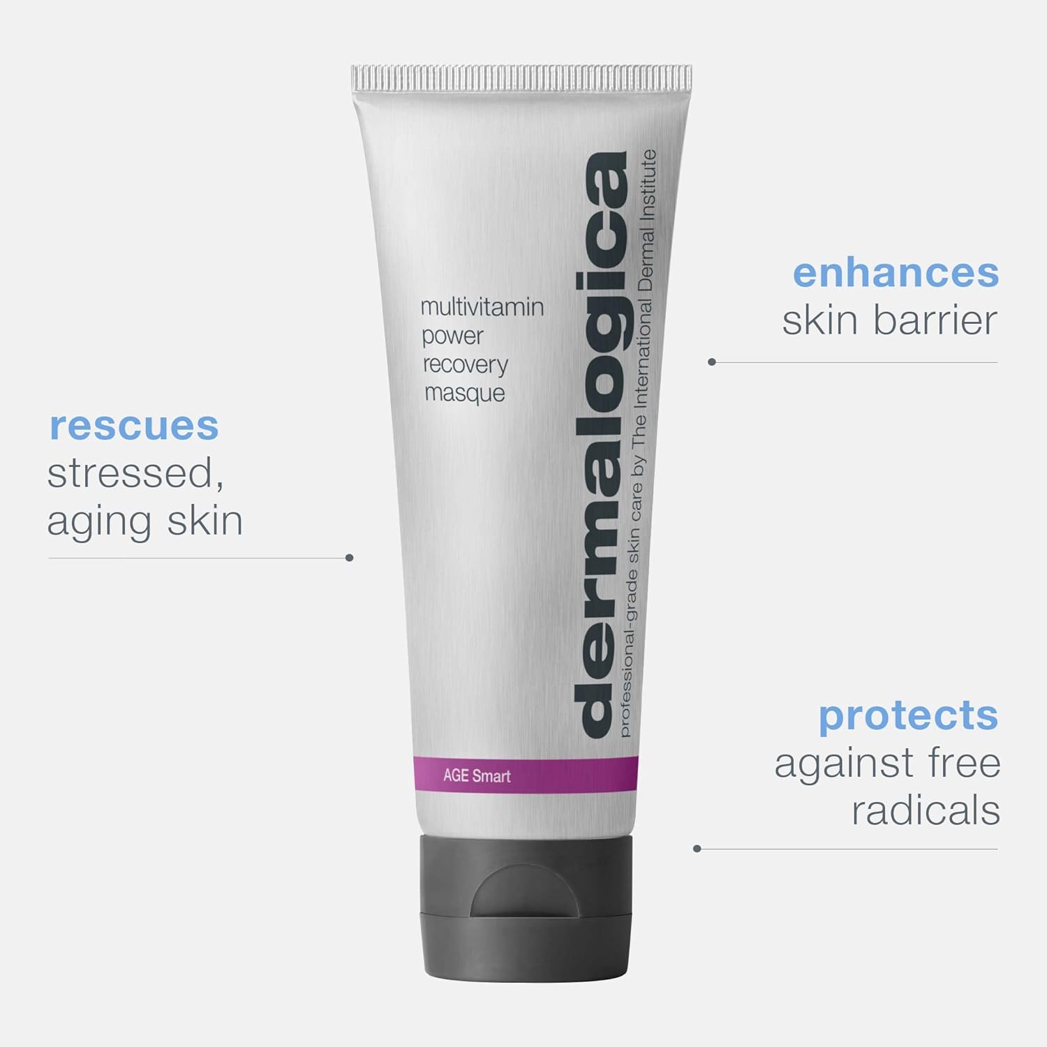 Dermalogica Multivitamin Power Recovery Masque (2.5 Fl Oz) Anti-Aging Face Mask with Vitamin C & Lactic Acid - Restore and Repair Damaged, Aging Skin