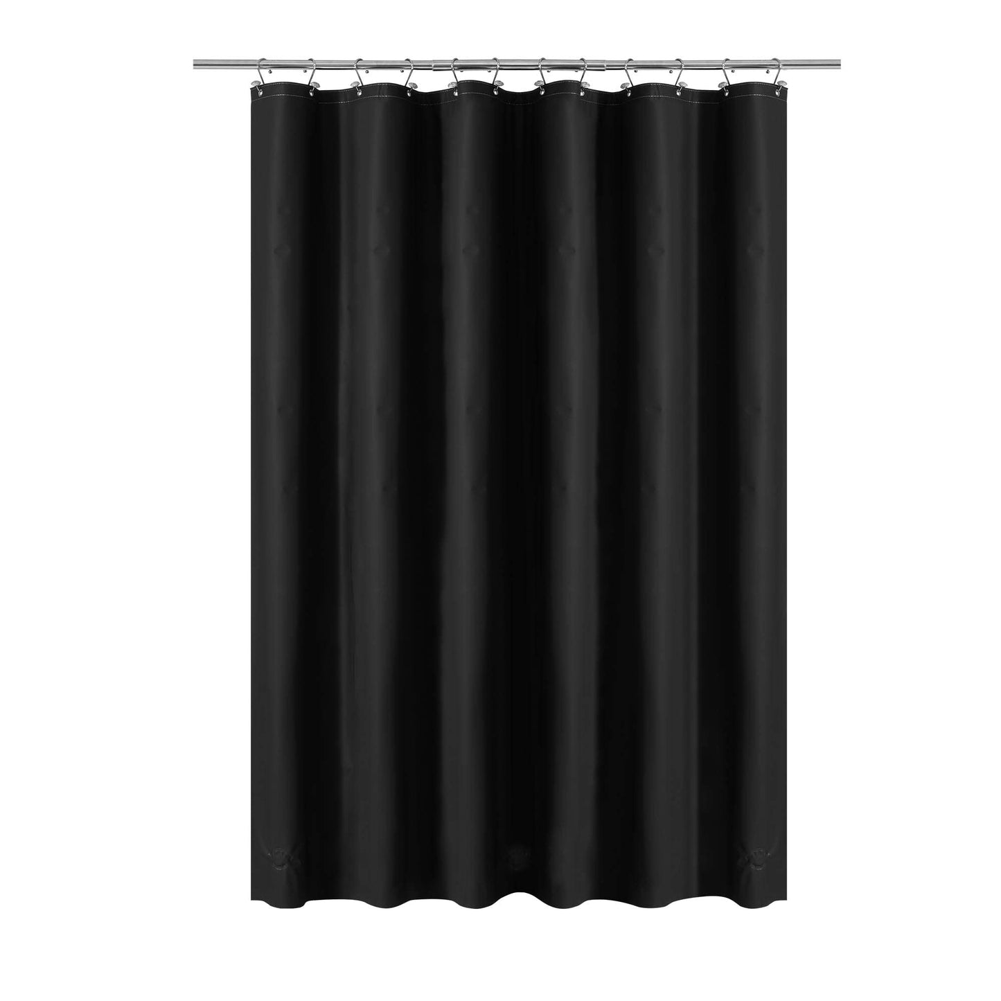 Barossa Design Plastic Shower Liner Clear - Premium PEVA Shower Curtain Liner with Rustproof Grommets and 3 Magnets, Waterproof Cute Lightweight Standard Size Bathroom Curtains - Clear