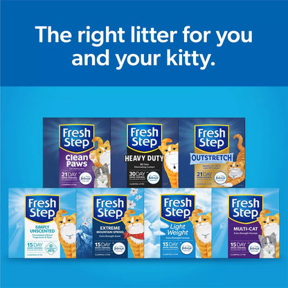 Fresh Step Simply Unscented Clumping Cat Litter