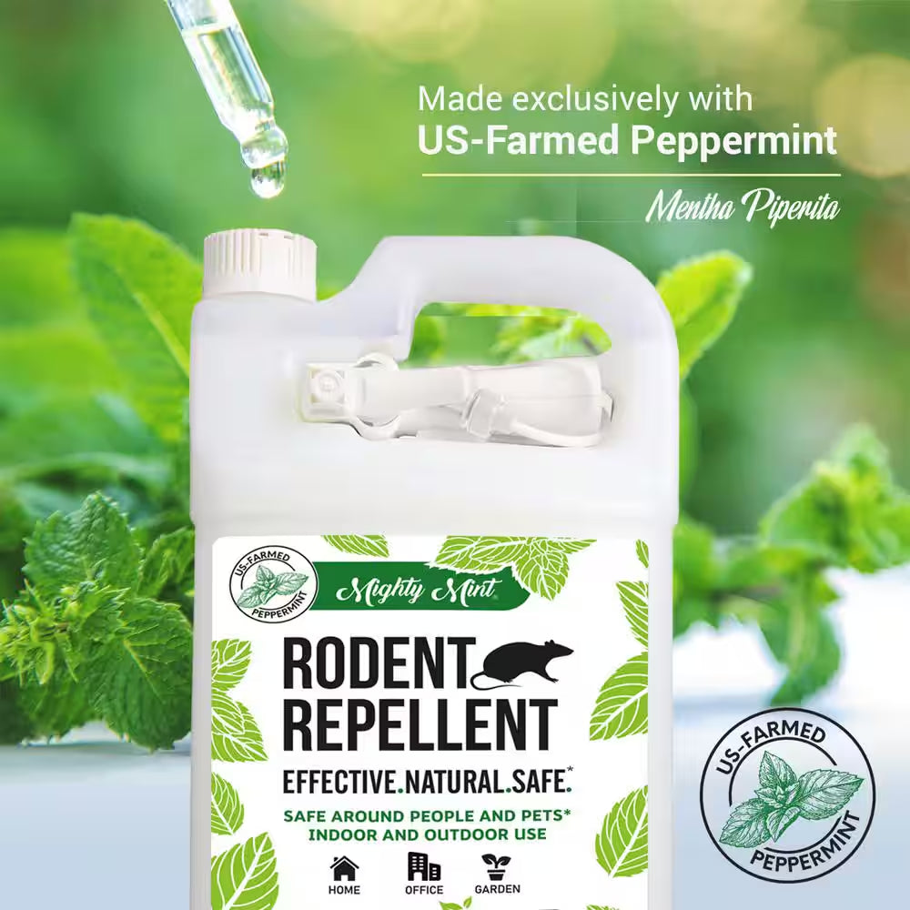 130 Oz. Peppermint Oil Rodent Repellent Spray